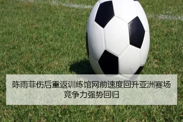 陈雨菲伤后重返训练馆网前速度回升亚洲赛场竞争力强势回归